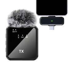 Type-C Wireless Lavalier Microphone, Plug And Play, 2.4G Ultra-Low Latency, Built-In Noise Cancellation Chip, Suitable For Video Recording, Interviews, Podcasts, Vlog, 300mAh Rechargeable Battery - Black - View 14