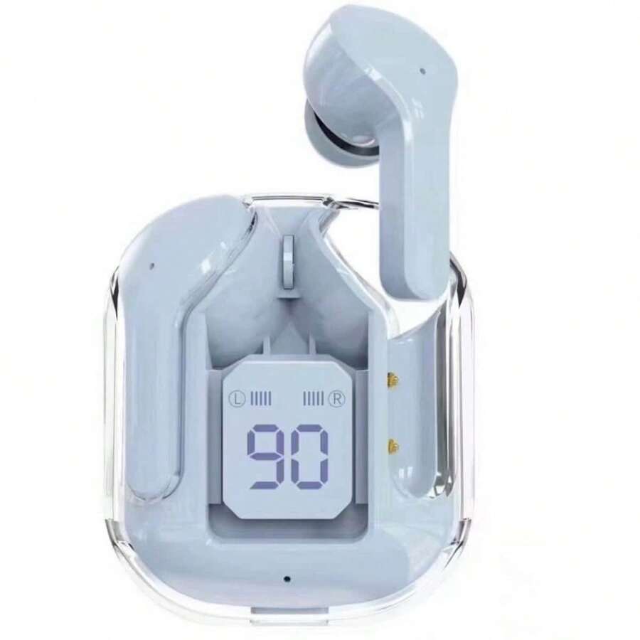 HQAi H4 Tws Wireless Bluetooth 5.3 Earphones For Sports Gaming With Noise Reduction - Màu xanh lam - Xem 1