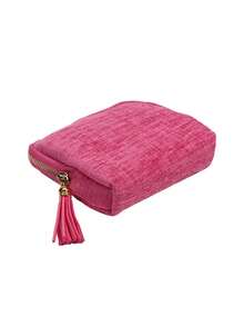 1pc Travel Jewelry Pouch, Velvet Storage Bag With Zipper For Jewelry, Organizer Bag For Additions, A Gift For Women, Travel Business Jewelry Bag - Multicolor - View 11