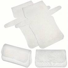 3/6pcs Cross Stitch Net DIY Crochet Bag Making Kit, Grid Bag Plastic Canvas Shapes Patterns, Handmade Craft, Knitting, Gift, Customized, Adult Handicraft, Sewing Supplies, DIY Crochet, Handicraft Kit, Bag Bottom Board, Bag Accessories, Suitable For Sewing Tools, Sewing Accessories, Art Accessories