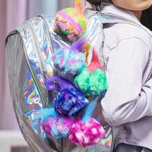 Hasbro Furby Furblets Star-Lee Mini Friend, 45+ Sounds, Galaxy Music, Speaks Only Furbish, Electronic Plush Toys, Interactive Pets, Dark Blue, Back To School Gifts, Ages 6+