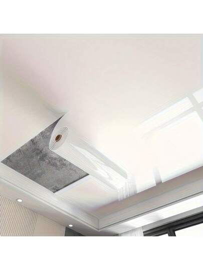 Rolls (23.62inch 118.11inch) Self Adhesive Vinyl Marble Wallpaper 3D Illusion Effect Peel Stick Removable Tile Sticker Walls, Floors, Ceilings Realistic Wit Golden Veining Living Room, Kitchen Backsplash, Bathroom Wand Wallpaper, Ceiling ation, Moderne Luxurious Appearance, Easy Installation view 8