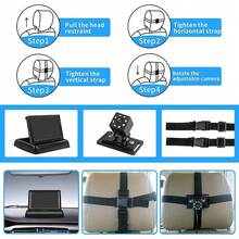 Monitor de bebé para coche con cámara de visión nocturna HD - 4.3 plegable + 8 correas ligeras (480P) - Ver 7