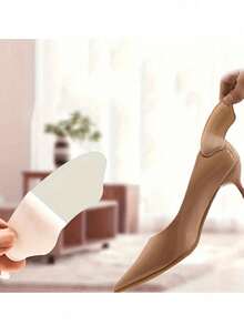 10/5/2/1 Pair Solid Color Heel Patch, Anti-Wear Cushion Feet Heel Protector Adhesive Back Sticker Shoes Insert Insole ,Self-Adhesive Heel Cushion Inserts - Anti-Blister Sponge Heel Grips, Thick 4D Comfort Pads For Shoes, Unisex Heel Protection, Invisible Pain Relief Liners For Men & Women,Modern Non-Woven Fabric Anti-Wear Anti-Drop Heel Patch For Daily Life,