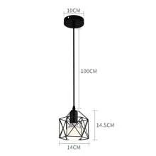 1pc Nordic Restaurant Bedroom Pendant Light, Modern Minimalist Industrial Retro Creative Unique Bar Hallway Bedside Small Pendant Light, Bulb Not Included - Multicolor - View 13