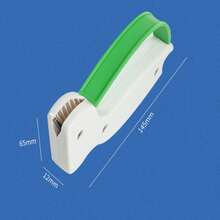 مبرد سكين من التنجستن الصلب قطعة واحدة، مصنوع من مادة البي في سي، أداة شحذ يدوية لسكاكين الجيب والشفرات المسننة والفؤوس والسيوف - يعيد تجديد وإصلاح سكاكين المطبخ، طقم شحذ السكاكين