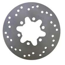 Baseno Disco de freno trasero Tornado 250, Rocketman 250, Storm 250, pieza de recambio para motocicleta, alta resistencia al calor y desgaste, asegura una frenada eficiente y segura, fácil de instalar, recomendado para talleres y aficionados. - A - Ver 3