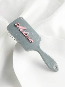 1pc Personalized Name Engraved Anti-Static Hair Comb, Portable Hair Brush, Wedding Gift, Bridesmaid Gift, Customized Name Hair Comb, Unique Gift For Her/Mom, Birthday Gift, Party Favor, Anniversary Present Christmas Beauty Accessories