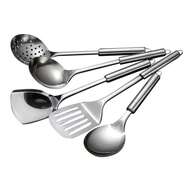 Silverware Set 5Pcs/Set Stainless Steel Kitchen Cooking Tools Utensil Set Spatula Spoon Scoop