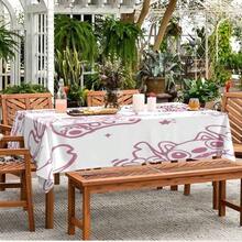 1pc Tablecloth Home Print Table Cute Stitch Pattern Tablecloth - Durable & Washable Polyester Table Cover, Fun Character Design Tablecloth For Kitchen, Dining, Parties, Holidays & Everyday Use Ta