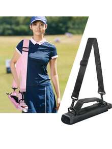 1 pieza Bolsa de palos de golf portátil para exteriores, Bolsa de golf de mano mini, Bolsa de putting green, Bolsa de golf de bandolera - Multicolor - Ver 3