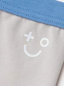 Balabala Boys Cotton Underwear 3 Packs Boxer Briefs No Wedgie Soft - Yellow-green Hue - View 4