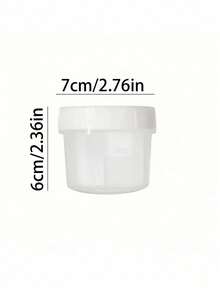 8pcs Reusable Small Food Storage Containers With Leakproof Screw Caps, Stackable Freezer For Fruits Snacks Sauces, Meal Prep Kitchen Organizer