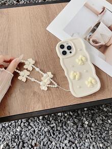 Ốp điện thoại Macaron sóng lớn mới nhất năm 2025 kèm dây đeo cổ tay, tương thích với Samsung Galaxy S25, S24, S24 Plus/S24+, S24 Ultra, S24 FE, S20, S21, S22, S23 và Apple 11/11 Pro/11 Pro Max, 12/12 Pro/12 Pro Max, 13/13 Pro/13 Pro Max, 14/14 Pro/14 Pro Max, 15/15 Pro/15 Pro Max, 16/16 Pro/16 Pro Max, 16E. Thiết kế hình trái tim với dây đeo đi kèm, khả năng chống sốc chuẩn quân đội, vỏ silicon bảo vệ camera và màn hình. Chống nước, chống rơi, chống trầy xước, phiên bản quốc tế, không phải phiên bản nội địa. - trắng - Xem 7