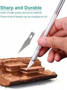 1 Set Precision Craft Hobby Knife Kit - High-Precision Utility Art Exact Knife Set With Extremely Sharp Razor Knives For Carving, Architecture Modeling, Scrapbooking, DIY Art Work Cutting And More - Comprehensive Tool For Crafty Individuals And Professionals