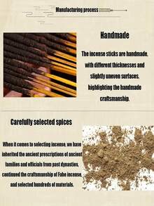 18pcs Incense Sticks With Incense Holder, Long Lasting Fragrance, Artificial Wooden Material, Suitable For Home, Camping, Yoga, Holidays And Gifts - Multicolor - View 8