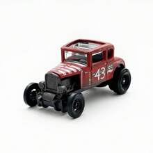 Mattel 25G-140  A 型定制 '31 C4982 1:64 比例玩具基本车，适合 3 岁及以上儿童，庆祝车辆（款式可能有所不同）