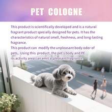 100ml Pet Perfume, Long-Lasting Fragrance, Suitable For All Cats & Dogs, Multiple Styles Available, Keep Your Beloved Pets Clean And Fresh. Deodorizing Spray, Natural Ingredients, For Cats