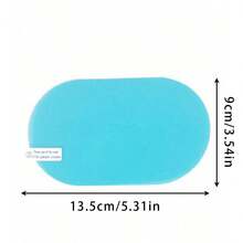 2片装汽车防雨膜反光镜防雾纳米防雾膜防水后视镜防雨贴纸 - 藍色 - 查看 9