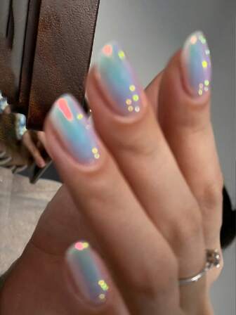 0.5克罐装镜面闪亮指甲粉，高品质渐变金属美甲装饰，适合女性、音乐节、骄傲节活动、美甲配件、节日美甲、优雅美甲设计、金属饰面