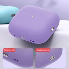 1pc Silicone Ultra-Thin 0.8mm Detachable Earphone Case, Naked Touch Suitable For All Models