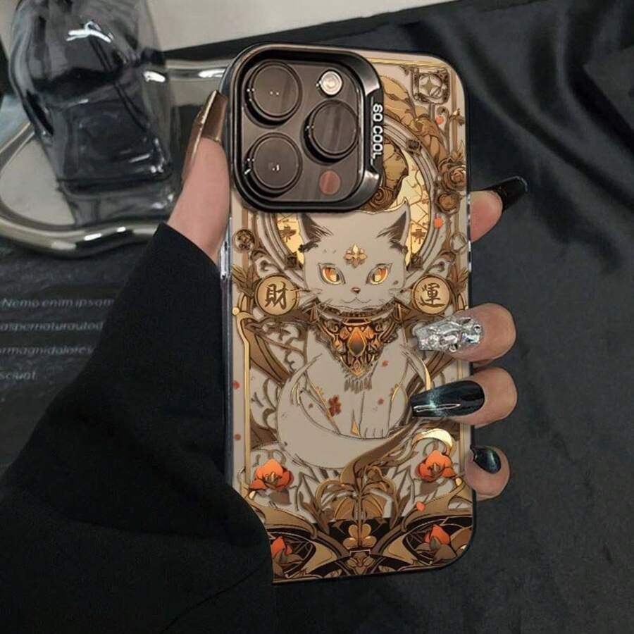 Noble Cat Anti-Scratch Cover For Cell Phone Collision Resistance Case XS Max XR 7 8 11 12 13 14 15 16 Pro Max Plus A12 13 14 30 32 34 50 50 51 52 E S S21 22 23 24 FE Plus Ultra Redmi 12c Poco X3 5 6 13c 9 A2 Note 9 10 12 13 Pro Case - J1-SXGMLXLIMD13J1 - 查看 1