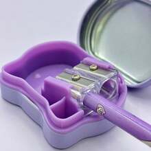 مبراة قلم الثقب بشكل لعبة سيارة كرتونية وحيوان لطيف، مبراة قلم محمولة مدمجة، مناسبة كهدايا للعودة إلى المدرسة، جوائز مدرسية، استخدام المكتب