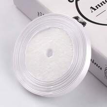 1pc 1/1.2/2CM X25 Yards Polyester Black/White/Beige Ribbon, Suitable For Gift Wrapping, Party Favors, Wedding Decoration, Bow Making, Bouquets, Sewing Projects And Crafts - Black - View 16