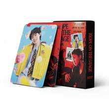 OUZEY 55 piezas - Tarjetas LOMO de celebración del 10mo aniversario de BT21 de KPOP. Tarjetas LOMO personales del nuevo álbum ECHO de JIN. Apoyo a las tarjetas LOMO del nuevo álbum "Proof" de Bulletproof. JUNG KOOK. Tarjetas LOMO de alta definición de doble cara de la banda masculina de música. Tarjetas coleccionables para fans. Regalo de San Valentín o cumpleaños que se puede dar a amigos. - Multicolor - Ver 9