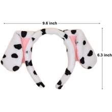 1pc Halloween Devil Horns, Christmas Holiday Performance Cosplay Cartoon Animal Headband Plush Headpiece, Rabbit, Cat, Cow, Tiger, Sheep, Rabbit Ears, Hairband For Women, Autumn Outfits, Hair Hoop