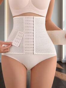 Breathable Waist Trainer, Shapewear Waist Cincher For Curve Shaping - Apricot - View 5