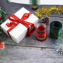 1 rotolo di nastro natalizio per confezioni regalo, nastro glitterato natalizio con motivi di schiaccianoci, renne natalizie, campanelli, 5 iarde per fai da te, artigianato, vacanze, festival natalizi, ghirlande natalizie, decorazioni per la casa e feste, decorazioni natalizie, pigiami natalizi, regali di Natale, decorazioni natalizie - Multicolore - Visualizzare 7