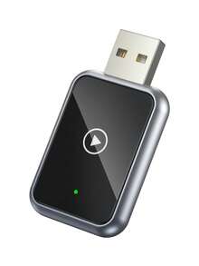 REMAX 无线 CarPlay 适配器，兼容 Apple CarPlay，轻松将有线 CarPlay 升级为无线 CarPlay，即时连接，自动重连，超迷你 CarPlay 适配器，兼容 iPhone，适用于内置 CarPlay 的汽车，超迷你尺寸汽车配件，超级实用的汽车用品 - 均碼 - 查看 12