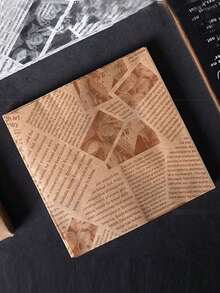 1/50/100pcs Baking Paper, Parchment Paper, Sandwich Wrapping Paper, Baking Supplies(The Position Of The Pattern Is Asymmetrical And Random) - Multicolor - View 11