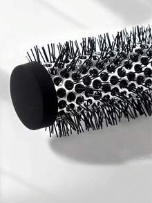 WANMEI Cepillo redondo, cepillo rodillo de aluminio, adecuado para secar con secador el flequillo, cepillo para el cabello rizado y liso de calidad de salón para mujeres, tecnología de calor resistente a los iones de nano, creando rizos profesionales, peinado y una textura brillante. Cepillo redondo, cepillo secador de pelo, cepillo redondo grande, cerdas de nailon, cepillo rizado, cepillo de mujer, peine de mujer - Multicolor - Ver 5