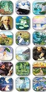 (Fast Shipping  Free Shipping) MORCART 30Pack Art Decorative Fridge Magnets Cute Refrigerator Magnets For Locker Whiteboard School Office And Kitchen (Vangogh) - Lukisan Ukiyo - View 2