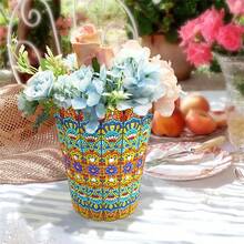 SNA 2025 Nou Stil Ghiveci de Flori Container Colecție 5D Mandala Diamond Broderie Vază DIY Diamond Pictura Artă Masă PVC Ghiveci de Flori Ornament Decorare Acasă DIY Meșteșuguri Diamond Art Pictura Diamond Pictura Diamond Art Pictura Diamond Art Pictura Decorațiuni de Crăciun Decorațiuni de Halloween Diamond Art Accesorii Artizanat Consumabile Decor Dormitor