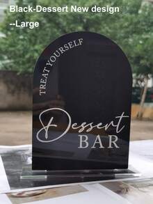 1 pièce Panneau acrylique en forme d'arche avec support pour réception, mariage, événement de fête, Noël - Multicolore - Voir 32