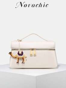 1 件手工串珠包饰，沙漠骆驼动物吊坠配饰，适合日常包包搭配（仅饰物，不含包），珠子，镶嵌珠子，手工钉珠