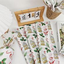 60/30/10 Christmas Gingerbread Man Tissue Paper - 20x34 Inches Gingerbread And Polka Dot Design, Lightweight Protective Packaging, Santa Claus, Christmas Stockings, Lights, Christmas Tree Leaves, For Gift Wrapping, Fragile Item Protection, Holiday Decorations (Candy Cane Stripes, Blue Stars), Gingerbread Decorations, Holiday Wrapping, Holiday Style, Holiday Theme Prints, Seasonal Wrapping, Holiday Decorations, Party Planning Christmas Christmas Decorations Christmas Pajamas Christmas Gifts Christmas Decor