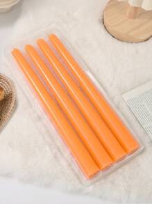 4pcs/Set Ombre Color Candles, 10 Inch Gradient Cone Candles Burning For 8 Hours,Smokeless & Odorless, Suitable For Home Decor,Kitchen,Dining Room,Bedroom, Outdoor & Wedding Decoration