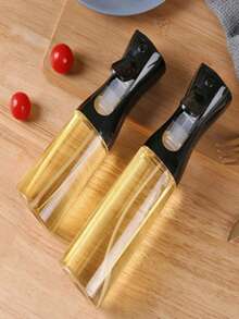 1pc 200ml/300ml/500ml Household Kitchen PP Spray Bottle, Oil Control Spray, Reduce Oil, Suitable For Grill Pan, Air Fryer, Olive Oil Etc., Can Spray Olive Oil, Soy Sauce And Vinegar - Ideal For Air Fryer, Grilling, Salad And Baking - Kitchen Gadget, Olive Oil Spray Bottle - Multicolor - View 6