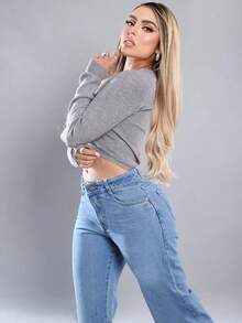 ZYANYA Women Jeans - Blue - View 4