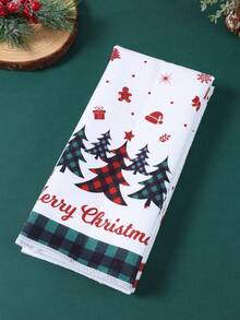 4 buc prosop de Crăciun, prosop din microfibră din poliester cu model de fulg de zăpadă și camion de Crăciun, prosop de Crăciun pentru baie, prosoape absorbante de bucătărie de Crăciun fericit, prosoape moi cu uscare rapidă, prosop de masă imprimat cu mesajul Crăciun fericit, decorațiune pentru cameră de Crăciun