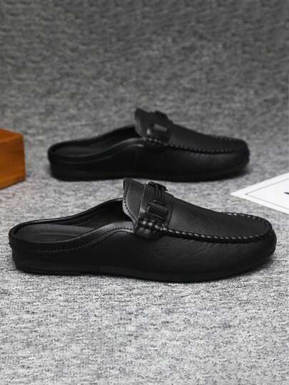 2024 New Men's Casual, Stylish, Comfortable, Business Leather Loafer Shoes For Daily Wear Or Formal Occasions (Note: The Sizing Of These Loafers Runs Small, It Is Recommended To Choose One Size Up When Purchasing)