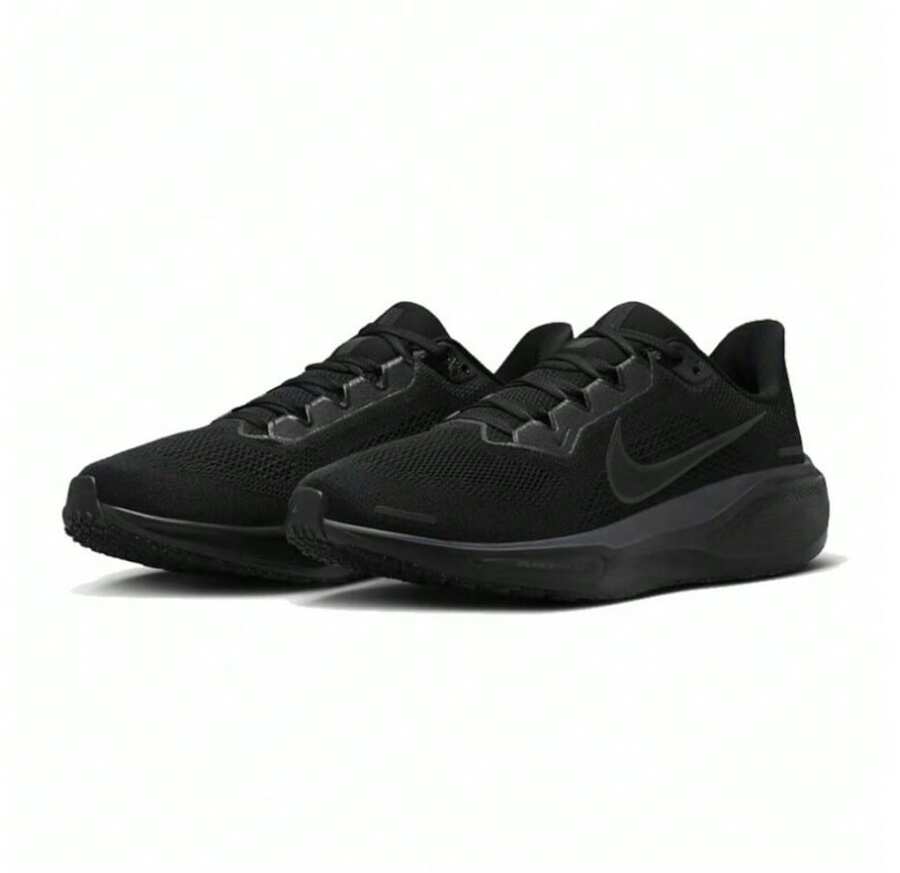 Nike Men's AIR ZOOM 41 Sports Training Running Shoes - Black - View 1
