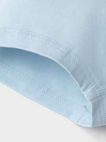 Balabala 男童棉质抗菌内裤3条装平角内裤 - 白藍色調 - 查看 5