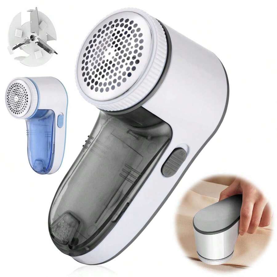 Electric Lint Remover - Battery Powered Fabric Shaver, Suitable For Clothes And Furniture - Easily Removes Fuzz And Pilling (Batteries Not Included)