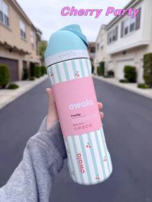 NEW Insulated Stainless Steel Water Bottle With Straw For Sports, Travel, And School Sports Water Bottle, 24oz/32oz - 彩色 - 查看 24