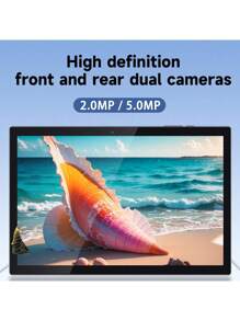 Coopers YQ10S Android Tablet 10.1 Inch Tablet, Android 14 Tablet PC, RK3326S 4-Core 1.6Ghz/2GB RAM 64GB ROM/2.4G WiFi+WiFi 6/BT 5.2/2MP+5MP Dual Camera/Type-C/6000mAh/Support 512GB SD Expansion (No Adapter)